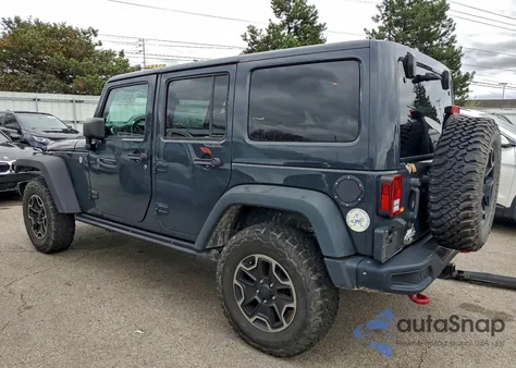 2016 Jeep Wrangler Unlimited Rubicon z USA, uszkodzony, nr VIN 1C4HJWFG8GL322904